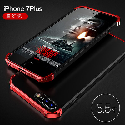 

Goowiiz Phone Case For Iphone 7 Plus8 Plus Fashion Plating Matte Hard PC Hybrid Prevent falling Full Protection