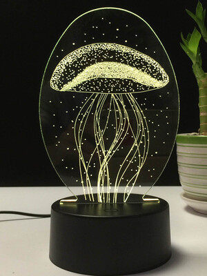 

AINA red blue&purple jellyfish night light