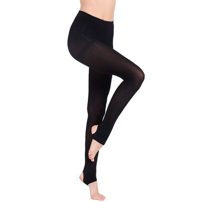 

Longsan pantyhose female spring 120D velvet plus crotch legs leggings 3 pairs of black uniform