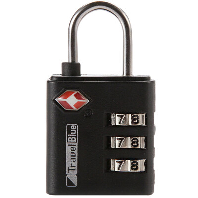 

Blue Brigade (TravelBlue) 036 TSA luxury customs lock travel password lock black