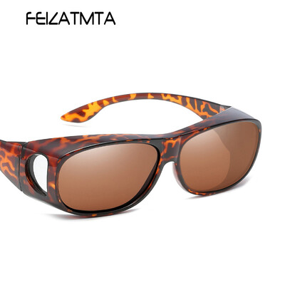 

FEIZATMTA Brand Designer Men Поляризованные солнцезащитные очки Мужские очки Квадратные вождения Солнцезащитные очки Mens Gradient Eyewear Oculos Gafas