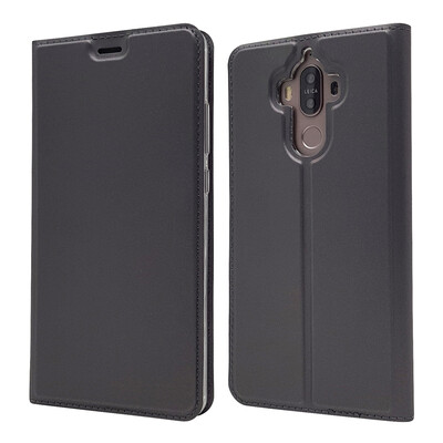 

Роскошный чехол Кошелек для HUAWEI Mate 9 Высококачественная кожа PU Обложка Kickstand Anti-shock Полная защита