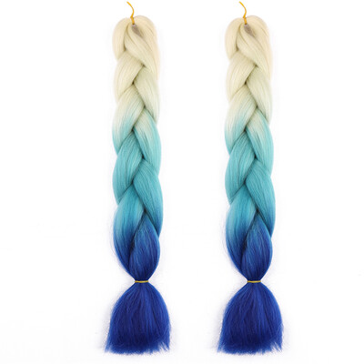 

2T 3T Jumbo Braids Hairstyles Hair For Russian Women Colors Synthetic Braiding Hair