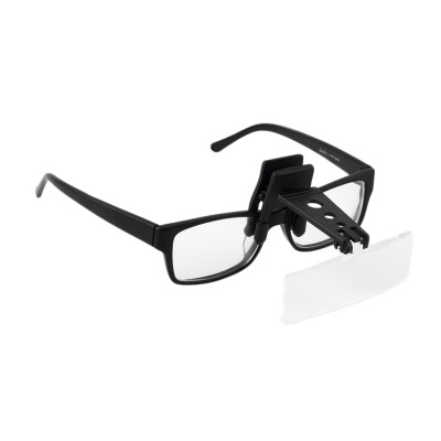 

Precise Magnifier Folding Clip On Flip Eyeglass Loupe Magnifying Handsfree