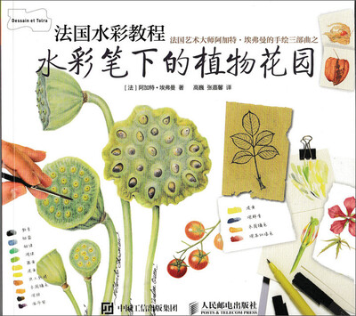 

法国水彩教程 水彩笔下的植物花园