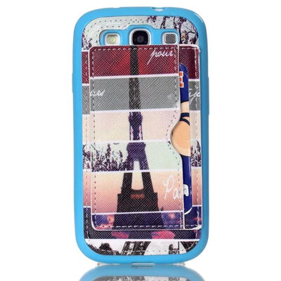 

мити новенький кожа слот для Samsung Galaxy S3 i9300 с позиции телефоны бесплатная доставка по отслеживанию.