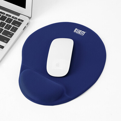 

BUBM mouse pad wrist silicone wrist pad memory cotton stereo mouse pad computer office thickening mouse pad black oval