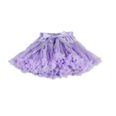 

Buenos Ninos Girls Solid Color Dance Tutu Pettiskirt 1-10T