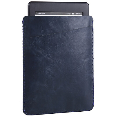

MEAK Kindle case for Paperwhite 958499558 voyage1499 simple series of electronic books holster three-tier storage MNL deep sea blue