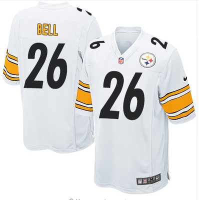 

Mens Pittsburgh Steelers LeVeon Bell Nike Black Alternate Vapor Untouchable Limited Jersey
