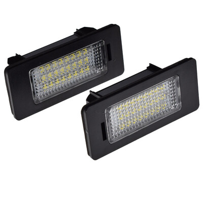 

2pcs car license plate light Audi Volkswagen led special license plate light
