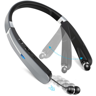 

TOPROAD Sport Bluetooth Headphone Portable Foldable Wireless Earphones Noise Canceling Headset Support Mic Retractable earbuds