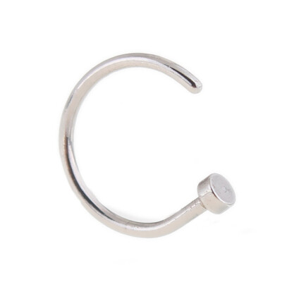 

Hot Stainless Steel Nose Open Hoop Ring Earring Body Piercing Studs Jewelry