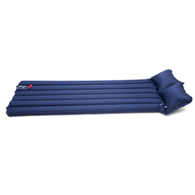 

Outdoor Portable Pillow Amphibious Inflating Air Mat Pad Camping Sleep Mattress