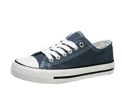 

Women Canvas Sneaker Atheletic Sports Flats Lace up Shoes Girl Trainer Plimsolls