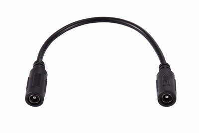 

COOLM DC Power Cable 55mm x 21mm DC Plug Female to Female Power Adapter Extension Cable for LED Strips Lighting 02m066ft