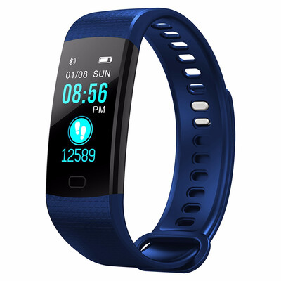 

Smart Wristband Sports Fitness Monitor Life Waterproof Color Screen Heart Rate Blood Pressure Monitoring smart band