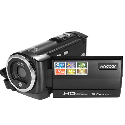 

HDV-107 Digital Video Camcorder Camera HD 720P 16MP DVR 27 TFT LCD Screen 16x ZOOM