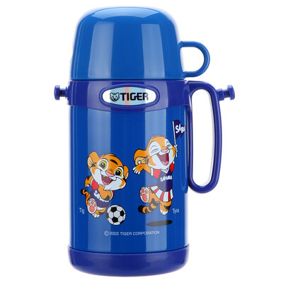 

Tiger (Tiger) изоляция Кубок 500мл из нержавеющей стали вакуумный детский открытый спортивный ремень MCG-A05C-AT