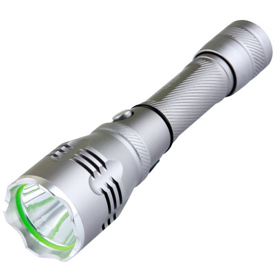 

RAY-BOW) RB-327-1 aluminum alloy light rechargeable flashlight imported CREE light bulb 3 files dimming magnetically controlled zoom black