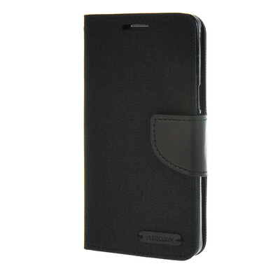 

MOONCASE Denim Style Flip Wallet Card Pouch Bracket Back Case Cover for Samsung Galaxy A5 Black