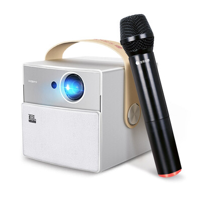 

XGIMI KK KK custom version portable projector projector 720P HD JBL audio with microphone x1 one storage bag