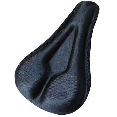 

3D Silicone Lycra Nylon & Gel Bike Bicycle Saddle Cycle Seat Saddle Cover Ventilate Soft Cushion For Mountain Bikes