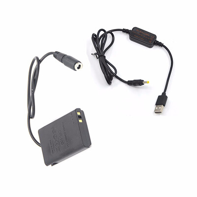 

ACK-DC100 USB drive camera power bank cableDR-100 DC Coupler NB-12L NB12L dummy battery dc Grip for Canon G1 X Mark II N100