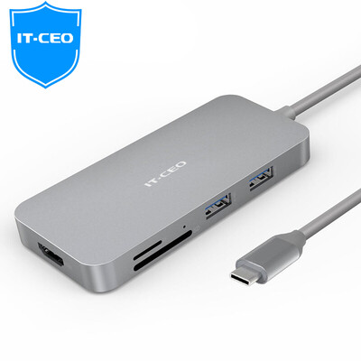 

IT-CEO W557 Type-c HDMI switch Adapter USB-C HUB HUB HUB HUB hub PD adapter cable Apple MacBook Huawei Mate10ProS8 docking station