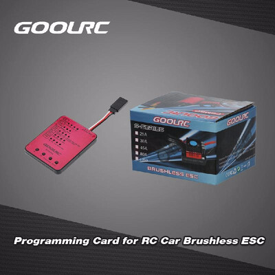 

GoolRC S Series S-45AS-120A RC Car ESC Programming Card RC Car Parts