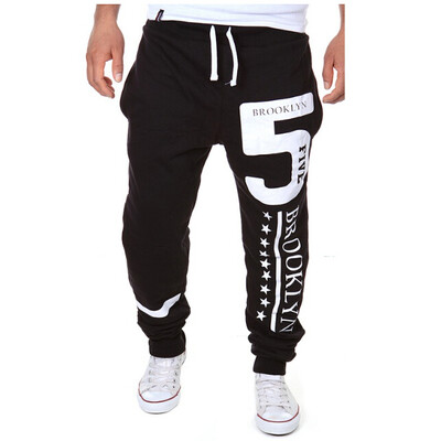 

Zogaa Men's Active Pants Printing Fashion Casual