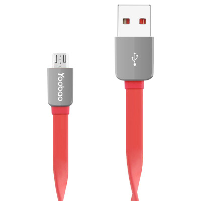 

Yoobao colorful YB-405 USB data cable / charging line 1.5 meters version of the red general