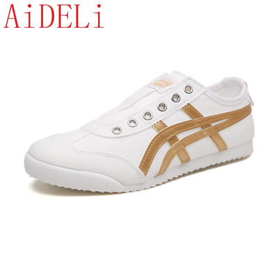 

AiDELi New mens canvas shoes breathable mens shoes fashion casual shoes