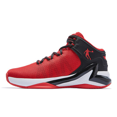 

Jordan mens shoes low to help basketball shoes shock absorption wear-resistant combat boots XM3580107 Aurora red black 42