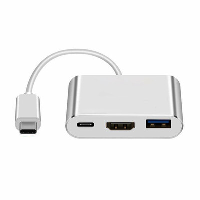 

Hyundai HYUNDAI HYTC-MK120 TYPE-C docking station HDMI video output adapter data cable Samsung millet VIVO Huawei computer phone projector converter