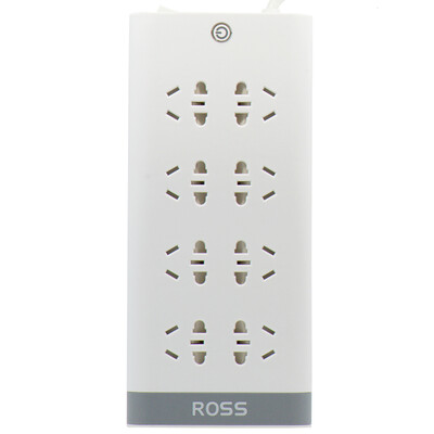 

ROSS) W30 (18) three three-hole multi-purpose child protection energy-saving fire socket plug-in board plug row plug line board drag line board switch socket length of 1.8 meters
