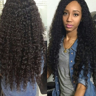 

Dream Like Unprocessed Curly Human Hair Malaysian Virgin Hair Curly Weave 4 Bundles