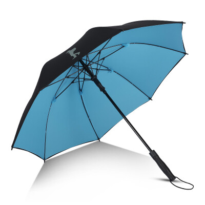 

Ying Yu straight handle golf umbrella business increase straight handle umbrella male double windproof outdoor umbrella C1776 black blue