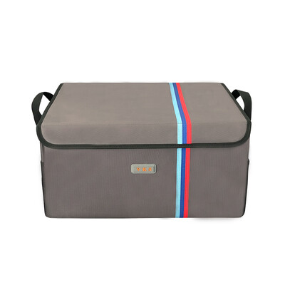 

Vks uncle car supplies storage box storage box car storage box car trunk glove box storage box 40L gray