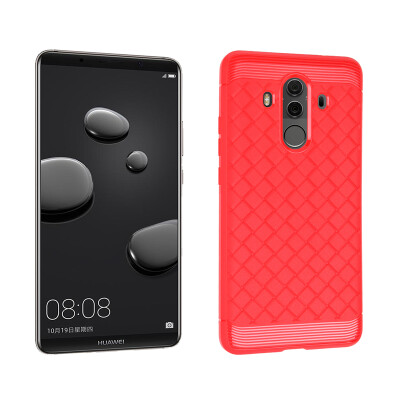 

Goowiiz Luxury Phone Case For Huawei Mate 10Mate 10 Pro Ultra Thin Ventilation Grid Weave Soft Anti fall Full Protective