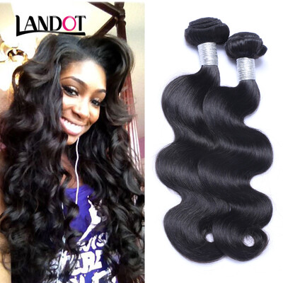 

8A Peruvian Virgin Hair Body Wave Natural Black Color 1B 100 Human Hair Weaving 4 Bundles Lot Cheap Peruvian Remy Hair Extensions