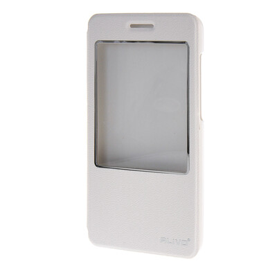 

MOONCASE ЧЕХОЛ ДЛЯ Huawei Honor 4X Slim View Window Leather Flip Bracket Back Cover White