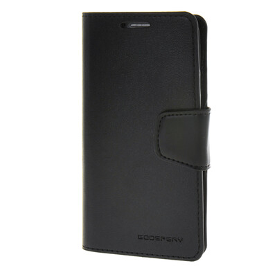

MOONCASE Case for Samsung Galaxy S6 Edge PU Leather Flip Wallet Card Slot Stand Back Cover Black