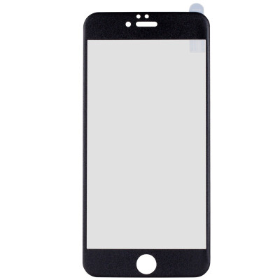 

Mosei iPhone 6s плюс закаленная стеклянная пленка для Apple iPhone 6 плюс матовая мягкая резиновая упаковка 5.5 дюймов черный