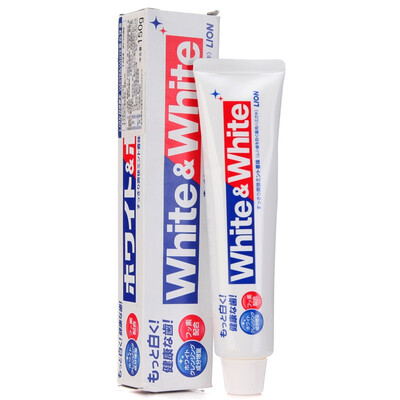 

Lion White & white Whitening Toothpaste 150g (imported from Japan)