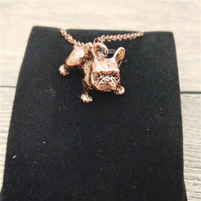 

New French Bulldog Necklace Trendy Style French Bulldog Pendant Necklace Women Fashion Pet Dog Jewellery