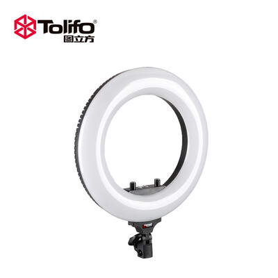

Tolifo R40B AC ring light LED live fill light anchor video light eye lamp 14 inch