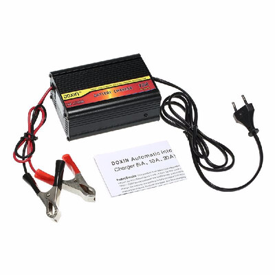 

12V 10A Lightweight LCD Display Smart Fast Car Battery Charger Maintainer