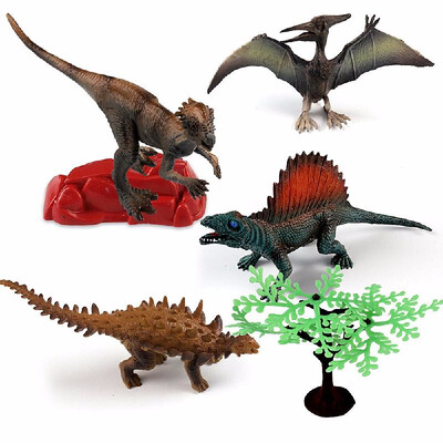 

Dinosaur Figure Toys Jumbo PVC Dinosaur Playset Educational Realistic Dinosaur Figures for Kids Toddlers