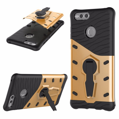 

Goowiiz Phone Case For Huawei Honor 7X Play6X PlayMate 9 LiteGR5 2017 Luxury Armor TPUPC Silicone Hard Bracket